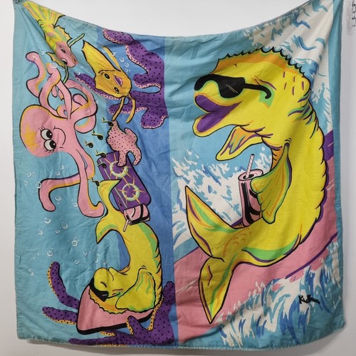 Vtg blanket throw retro - blanket,