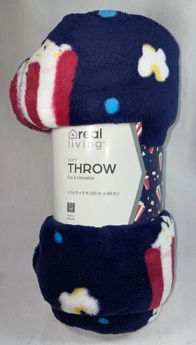 Real living soft throw fun - living,